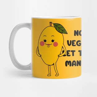 Ditch that Mango Vegan Pun Mug